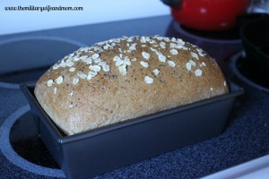 homemade whole grain bread