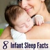 Really cool infant sleep facts to help you learn how babies sleep WAY differnet than adults!
