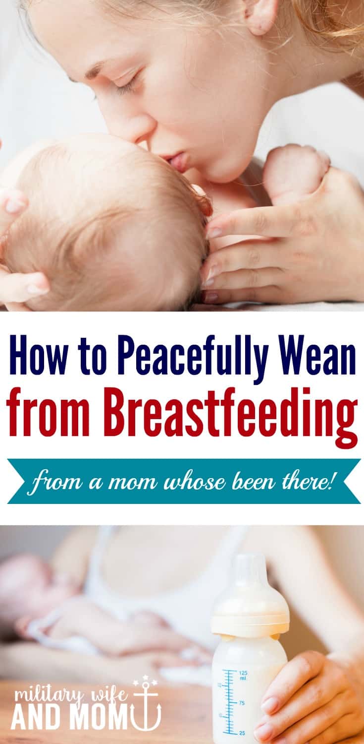 Successfully wean your baby from breastfeeding. Step by step guide for weaning from breastfeeding peacefully. 
