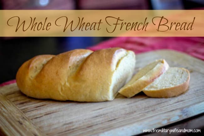 whole wheat french bread
