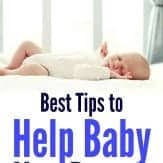 Practical baby sleep tips to encourage better and longer naps!