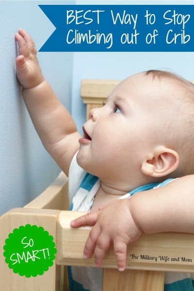 stop baby climbing out of crib