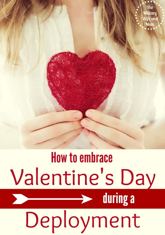 Awesome tips to survive Valentines Day alone during a military deployment. 