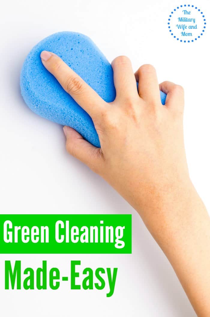 Create your own green cleaning routine for busy moms with these easy green cleaning recipes! 
