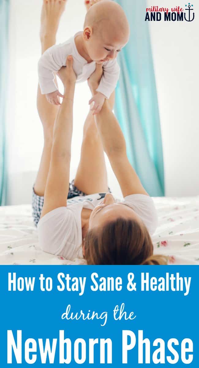 Such practical advice about surviving the newborn phase! 