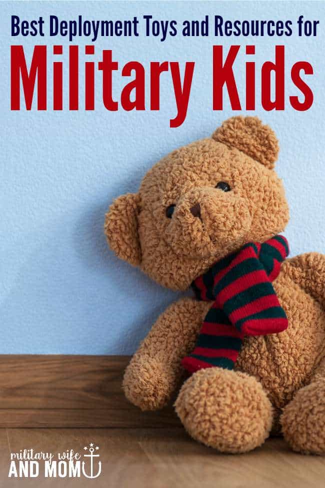 Really great toys to help parent military kids during deployment!