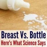 A research based approach on the real differences between bottle / formula feeding and breastfeeding. The answers will surprise you!