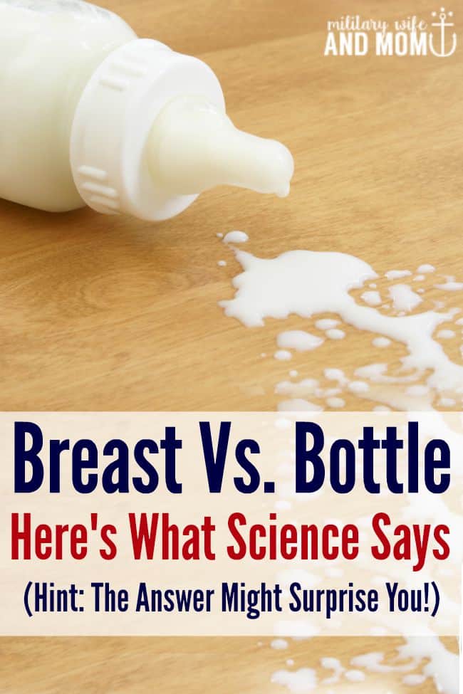 A research based approach on the real differences between bottle / formula feeding and breastfeeding. The answers will surprise you! 