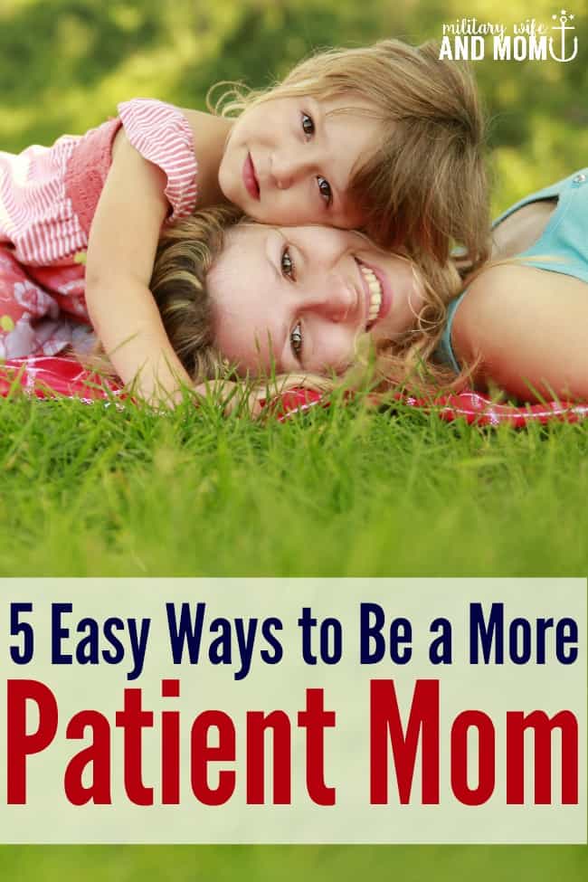 How to be a more patient mom. Love these tips! And they rhyme :) 