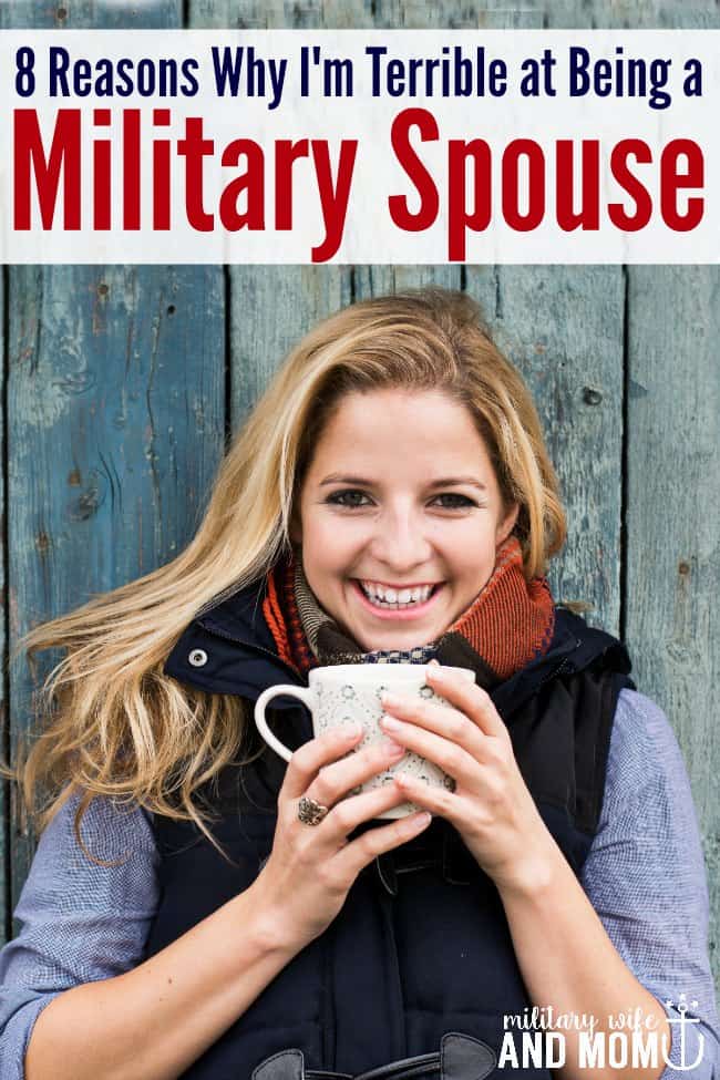 Feel like a terrible military spouse? Read this first!