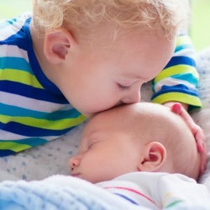 Amazing tips for how to help toddler prepare for new baby. This made a huge difference for our 2 year old and newborn transition.