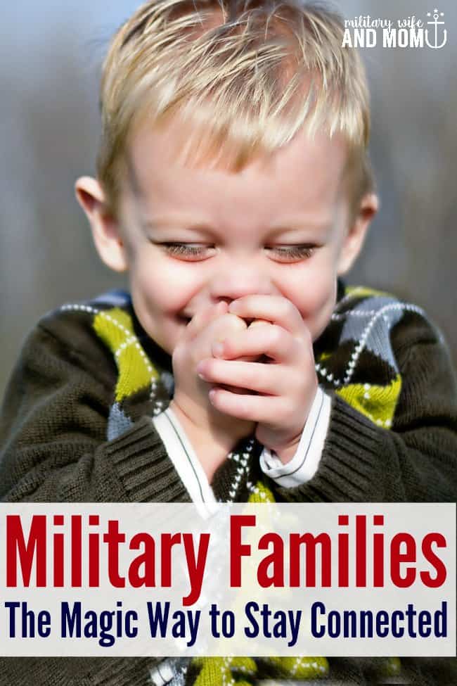 This is such an awesome idea to help military families stay connectd. We use this all the time in our house. Sponsored by Triby. 