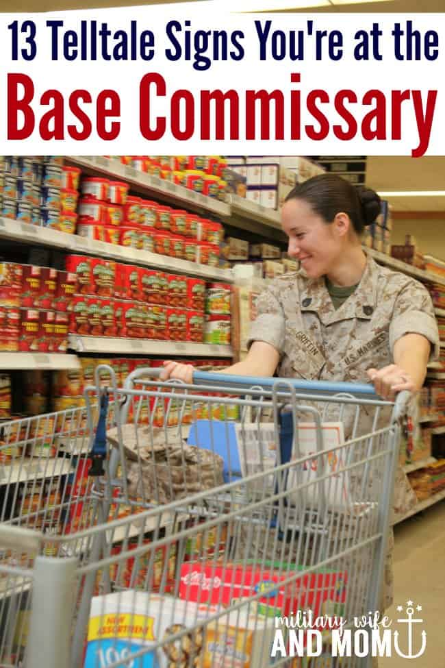 HILARIOUS take on what it's like for a military spouse / military family to shop at the commissary! 