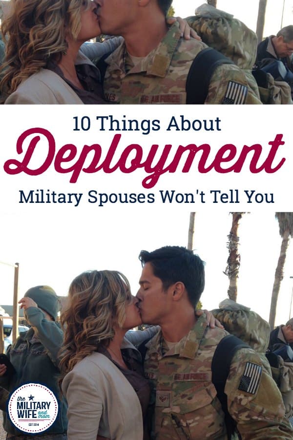 Are you a military spouse going through a deployment? Here are 10 things military spouses never want to tell you about a military deployment.