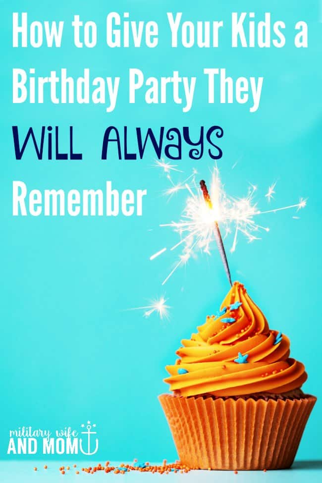 Creating the perfect birthday celebration for kids. Awesome tip to help you plan your next kids birthday party perfectly! 