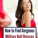 Woah...over seven gorgeous militaary ball dresses under 100 dollars! Look perfect next to your service member's uniform at your military ball. Free shipping.