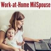 Learn the secret to working at home as a military spouse while balancing motherhood and deployment