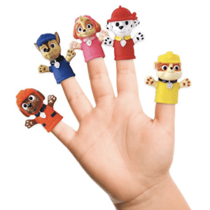 paw patrol finger puppets