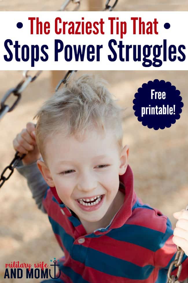 Wow. I had no idea about this! Such a creative way to avoid a power struggle with your kids. 