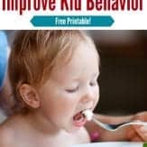 Focus on these 7 food to help improve your child's behavior and create more balanced nutrition | kid nutrition | kid behavior | picky eater | positive parenting mealtimes
