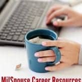 Military spouse career resources to help you build skills and find your true passion without getting a formal education.