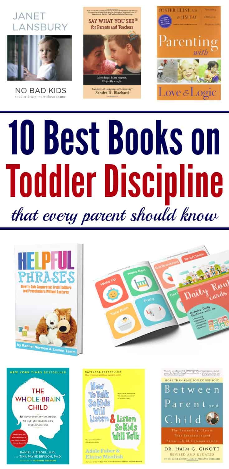 My all-time favorite books on toddler discipline that create a peaceful home, reduce parenting stress, and build the relationship with your child you always wanted. ** Loved this post and got several books on toddlers from the list.