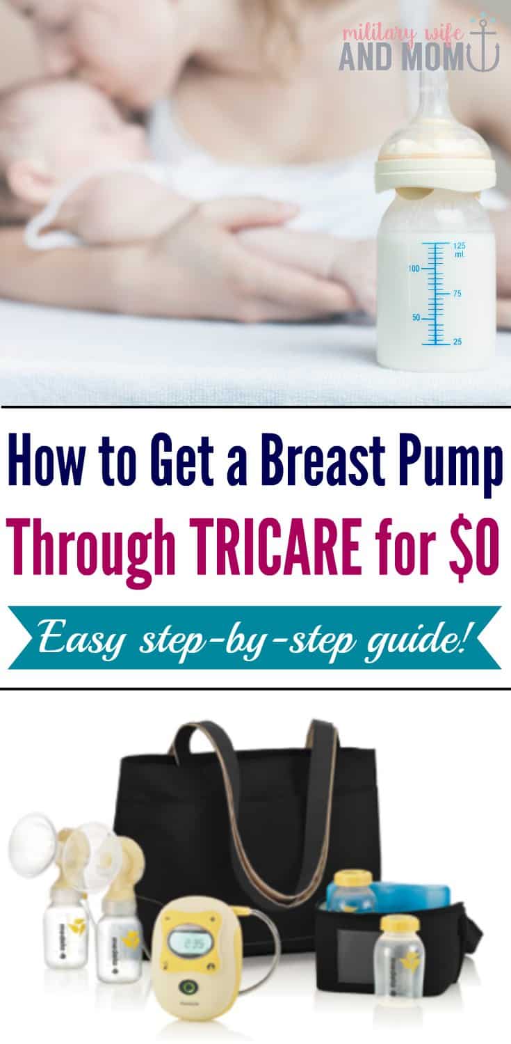 The easiest way to get a breast pump through tricare as a military spouse! 