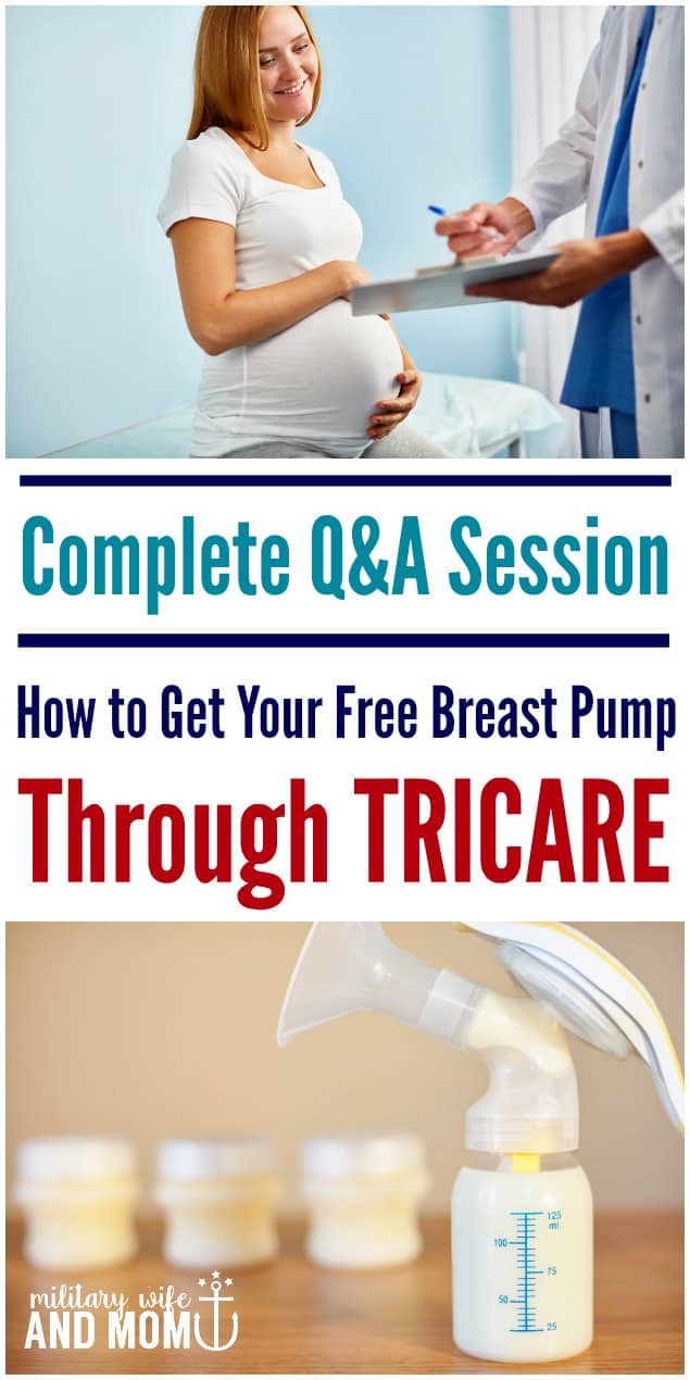getting a breast pump through tricare