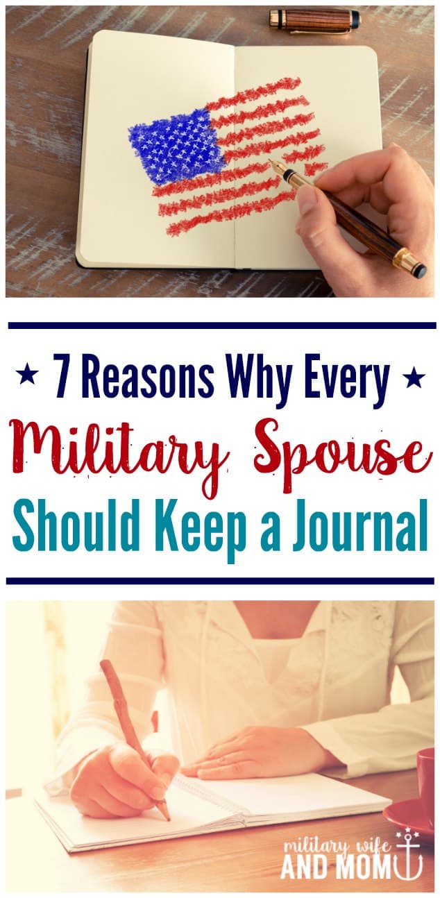 Military spouse journals are so important. There is a ton of scientific research to back up this practice! Here's how...