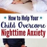 Learn the most effective way to respond when your child is afraid to sleep alone. If your child keeps getting out of bed and is afraid of the dark, this tip will help with nighttime anxiety.