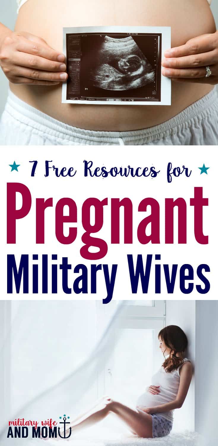 Being a pregnant military wife presents a unique set of challenges. Remember these seven free resources to help you through deployment.
