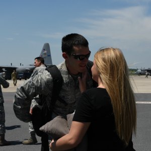 Being a national guard spouse is challenging for so many reasons.