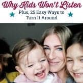 Learn the most important (and overlooked) reason why kids won't listen, focus or sit still. Plus, get 25+ ways to help your kids build these important life skills.