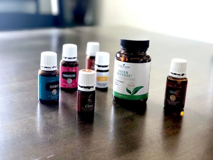 My favorite essential oils for immune system support from Young Living. 