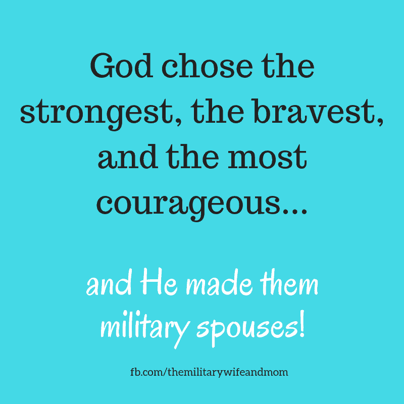 Inspirational quotes for military families