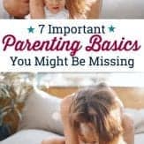 Feeling like an overwhelmed mom and wish you could find the happy mom again? Check out these 7 parenting basics that helped me find joy in motherhood again.