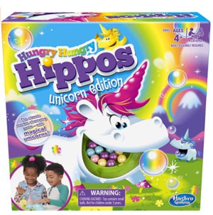 Box showing hungry hippos.