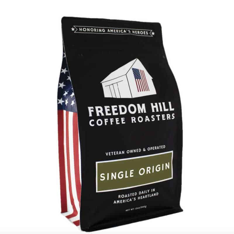 Bag of freedom hill coffee - single origin blend